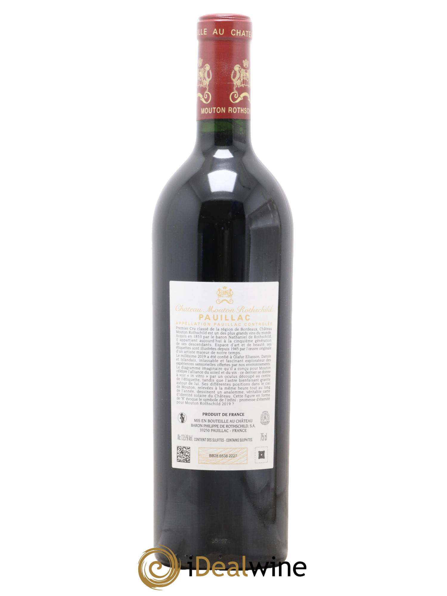 Château Mouton Rothschild 2019 (Premier Grand Cru Classé) - Image 2