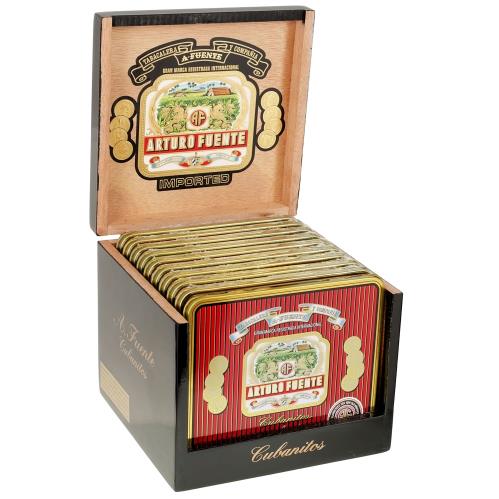 Arturo Fuente Cubanitos Maduro Tin of 10 (4.25×32) - Image 2