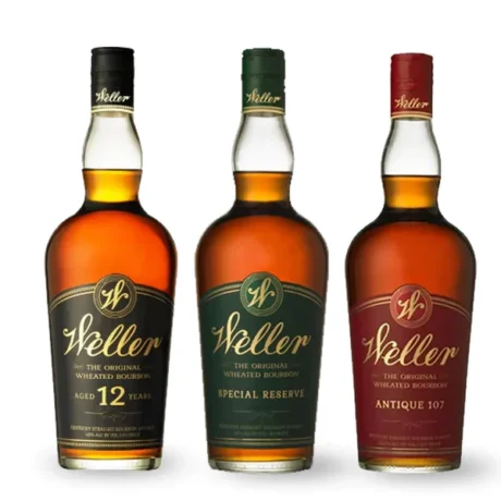 WL Weller Antique 107, Weller 12 year & Weller Special Reserve