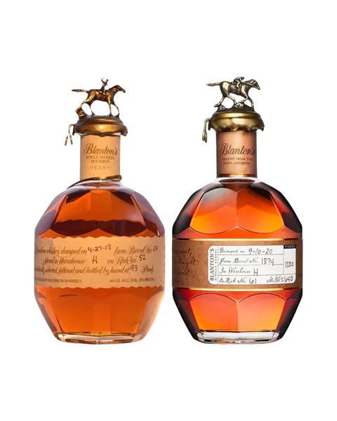 Blanton's Red Label & Straight From Barrel Bundle Pack