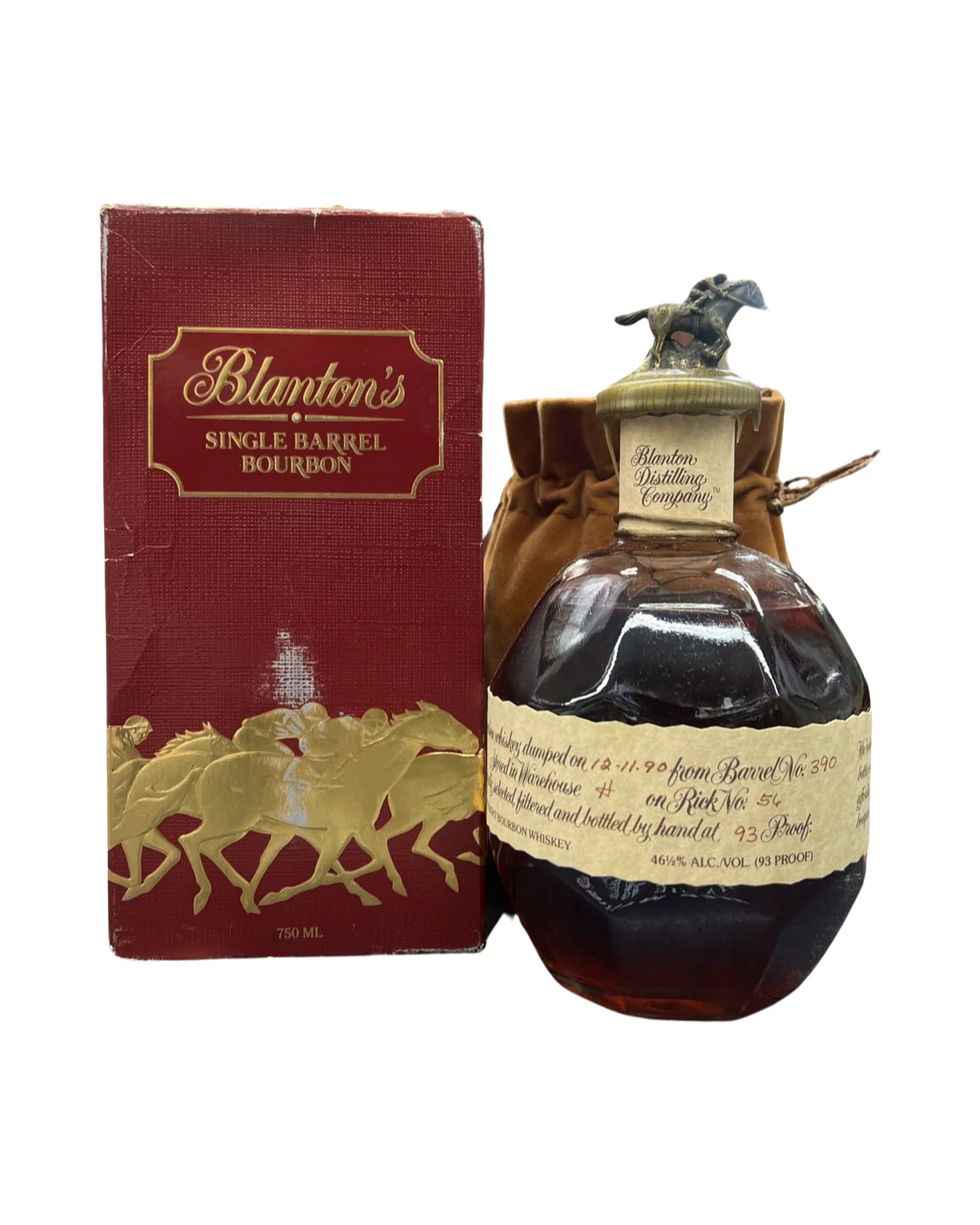 ブラントン シングル Blanton Single Dumped 1990 # BAXUS - Blanton's Single Barrel 1990 Bottling