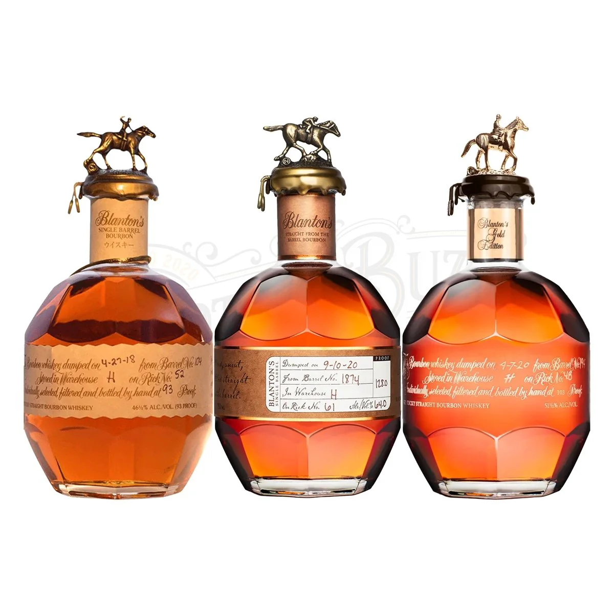 Blanton's Red Label & Straight From Barrel Bundle Pack - Image 2
