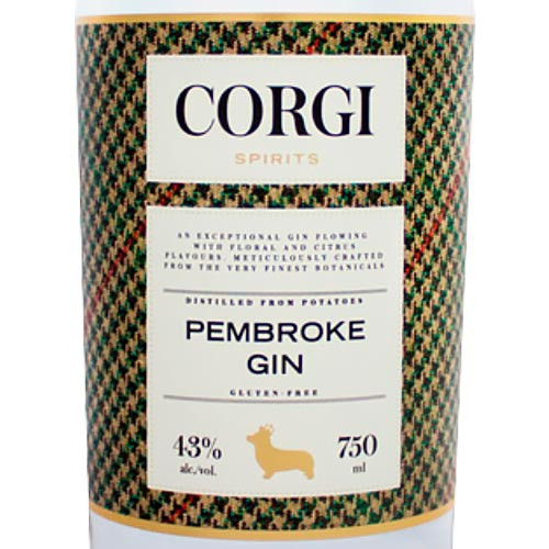 Corgi Pembroke Gin (750 ml · 43% ABV) - Image 2