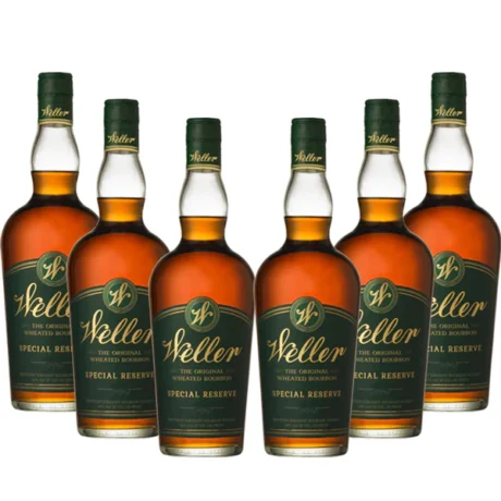 WL Weller Special Reserve Kentucky Straight Wheated Bourbon Whiskey 6 Bottles Bundle Pack