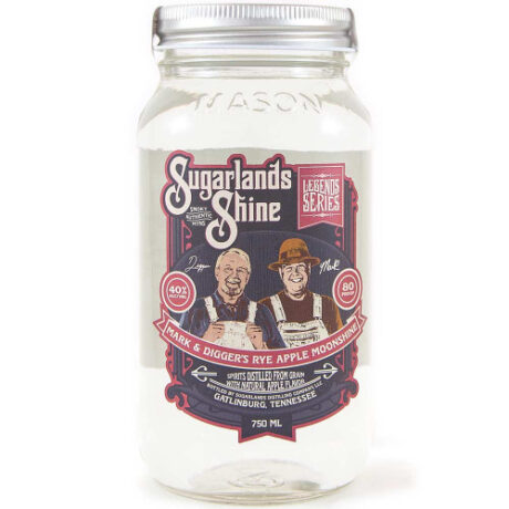 Sugarlands Shine Mark & Digger’s Rye Apple Moonshine