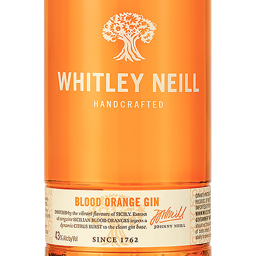 Whitley Neill Blood Orange Handcrafted Gin (70 cl) - Image 2